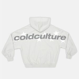COLD CULTURE STELLAR HOODIE LIGHT GREY